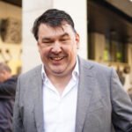 Graham Linehan with a big smile